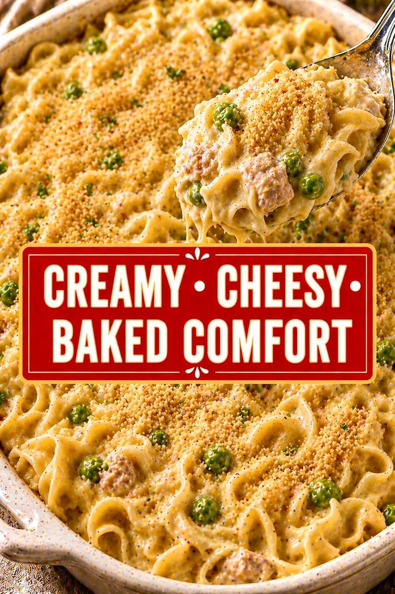 Cheesy Tuna Casserole Recipe Card - Etsy