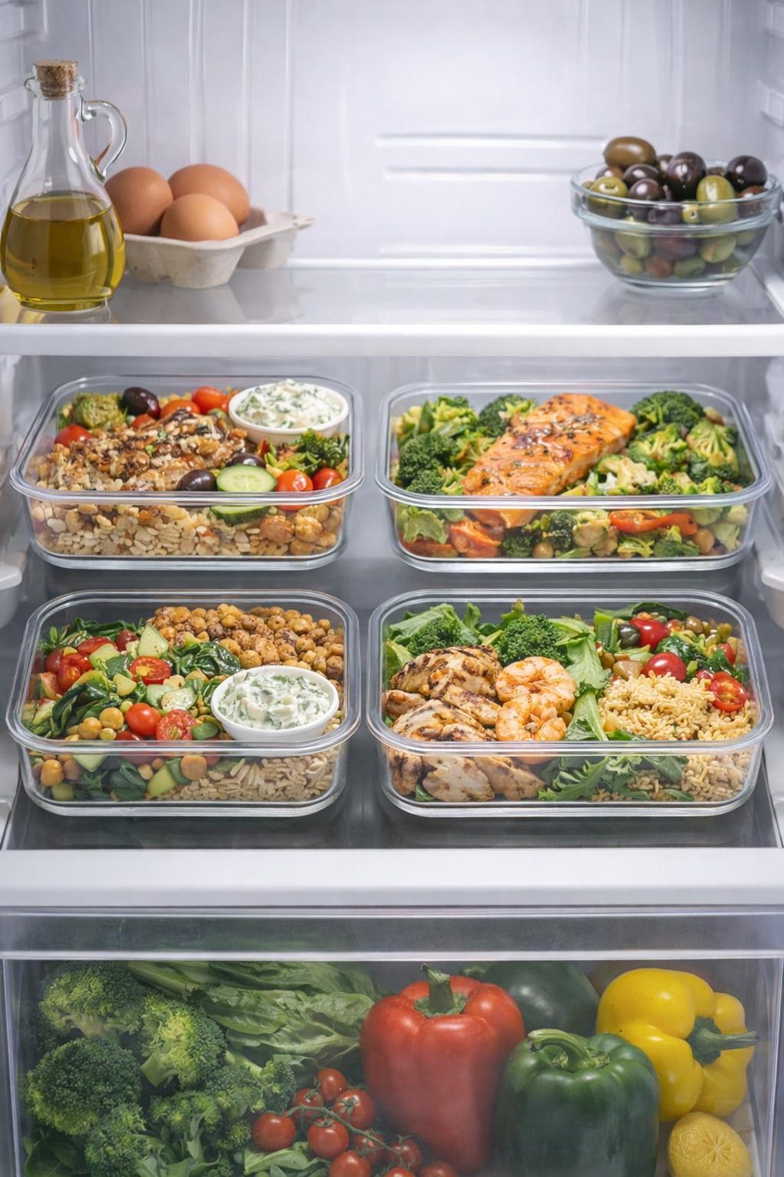 Mediterranean High-protein 5-day Meal Prep Plan (PDF) - Etsy