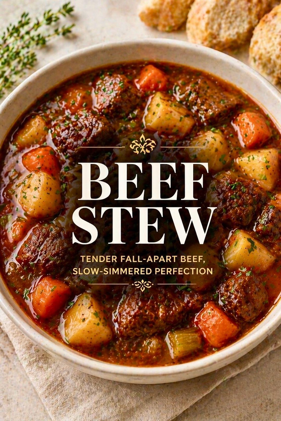 Stew Card Classic Beef Stew Recipe Card - Etsy