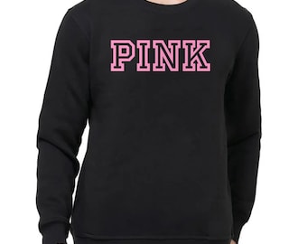 victoria's secret pink christmas sweater