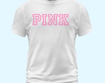 direkte podning Overvåge Pink Victoria Secret Shirt | Etsy