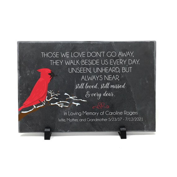 Cardinals Those We Love Don't Go Away They Walk Beside Us Everyday Decal