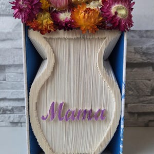 Buchfaltung "Blumen"