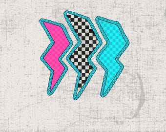 Trendy Western lightning bolt png, western png, western design, checkered pattern, Y’allternative png, bolt png, sublimation, Digital png