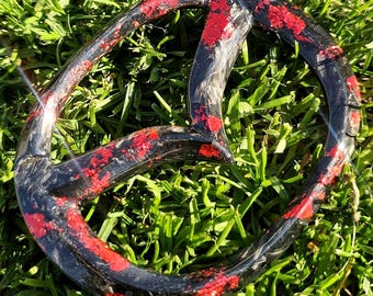 Forged Carbon Fiber Mazda Badge (105mm x 84mm)