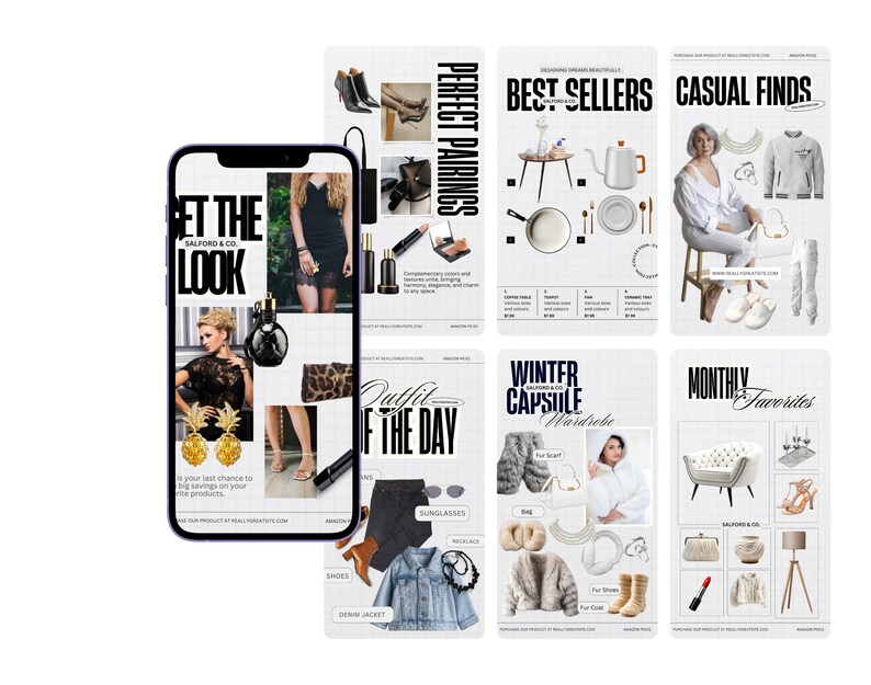 LTK Instagram Editable Canva Template, Social Media Aesthetic Templates ...