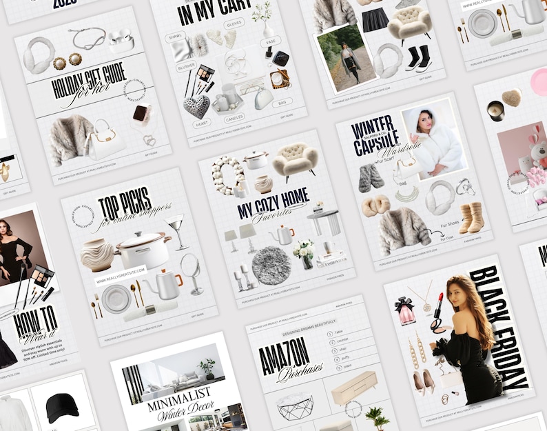 LTK Instagram Editable Canva Template, Social Media Aesthetic Templates ...