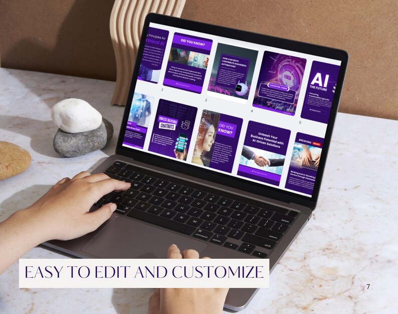 AI Artificial Intelligence Templates| Technology Chatbot Templates | Image Generator and Content Creator Templates | AI Social Media Posts