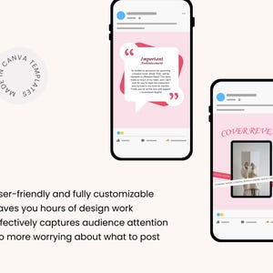 Romance Author Book Launch, Book Promo, Book Release, Writer Instagram, Book marketing, Bookstagram social media post Canva templates