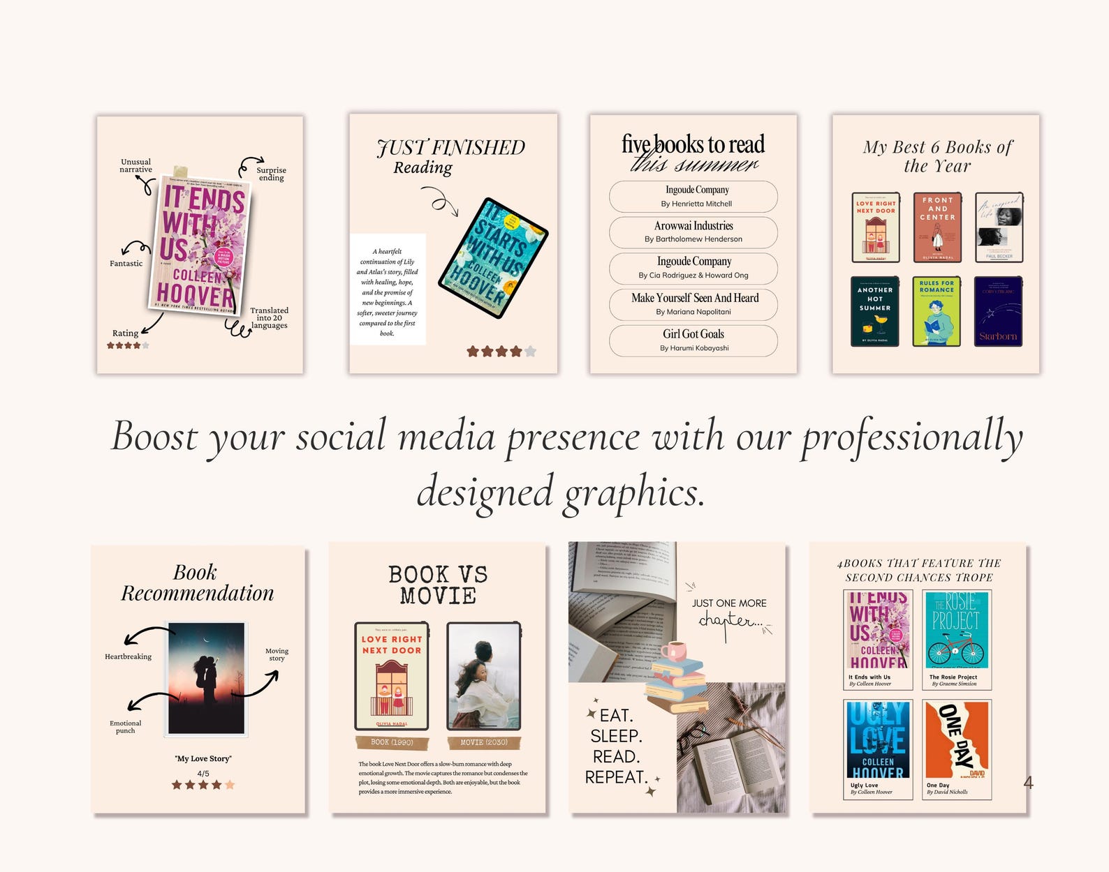 Bookstagram Book Review, Book Trope, Author Instagram Book Marketing ...