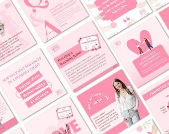 Datingrelatiecoach, datingexpert, liefdescoach, consulair relatieadvies, coaching en zelfhulp Canva-sjablonen voor sociale media