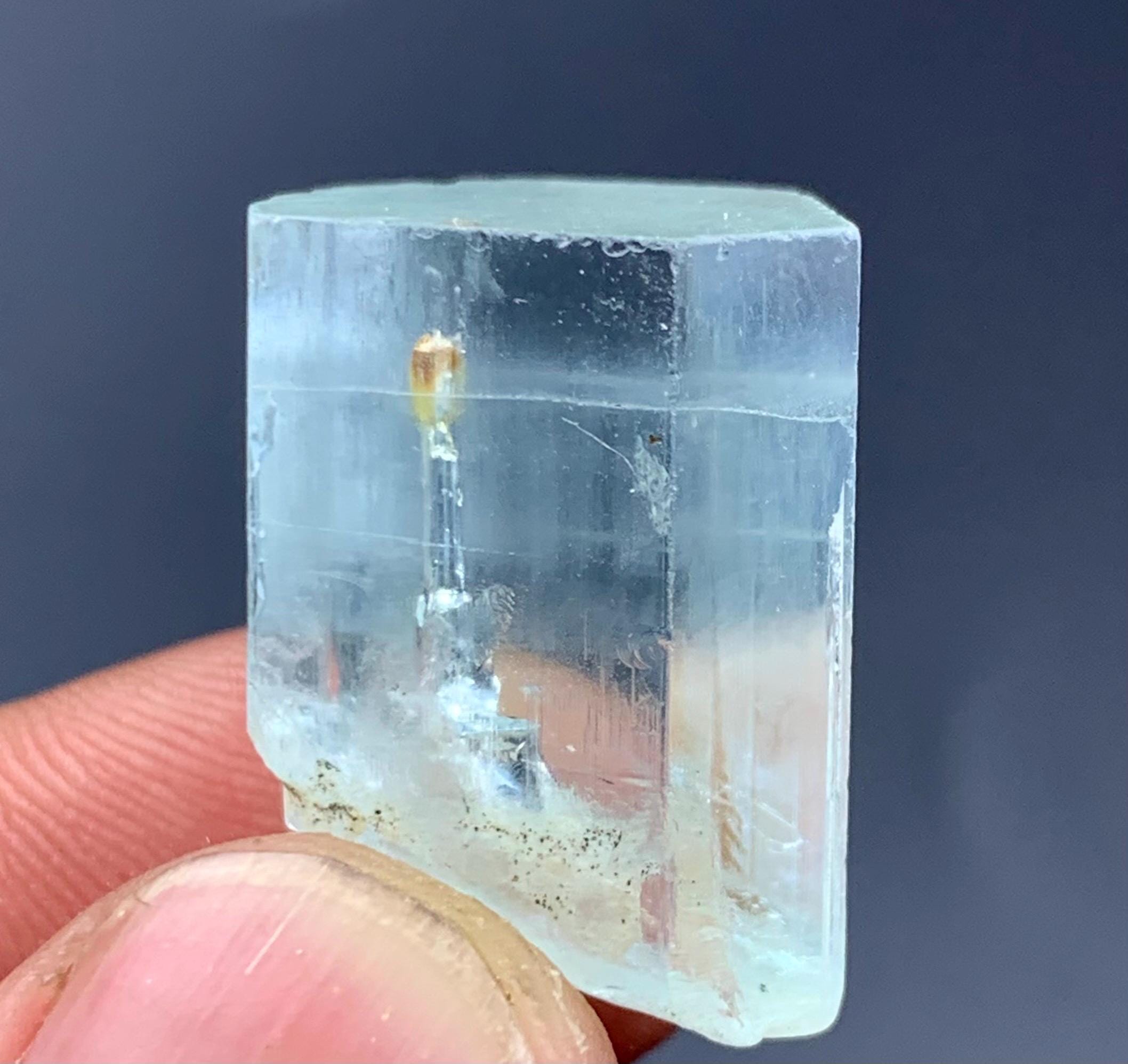 パキスタンのスカルドゥ産天然アクアマリンクリスタル12グラム - Etsy 日本