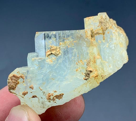 パキスタン・スカルドゥ産天然アクアマリン結晶標本（88g） - Etsy 日本