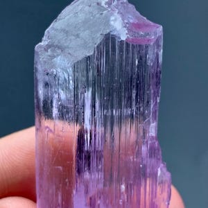 20 Gram Natural Clear Pink Colour Kunzite Crystal From Afghanistan