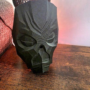 3D Printed Skyrim Dragon Priest Mask – Elder Scrolls Inspired Cosplay Prop, display piece, Game Replica Collectible