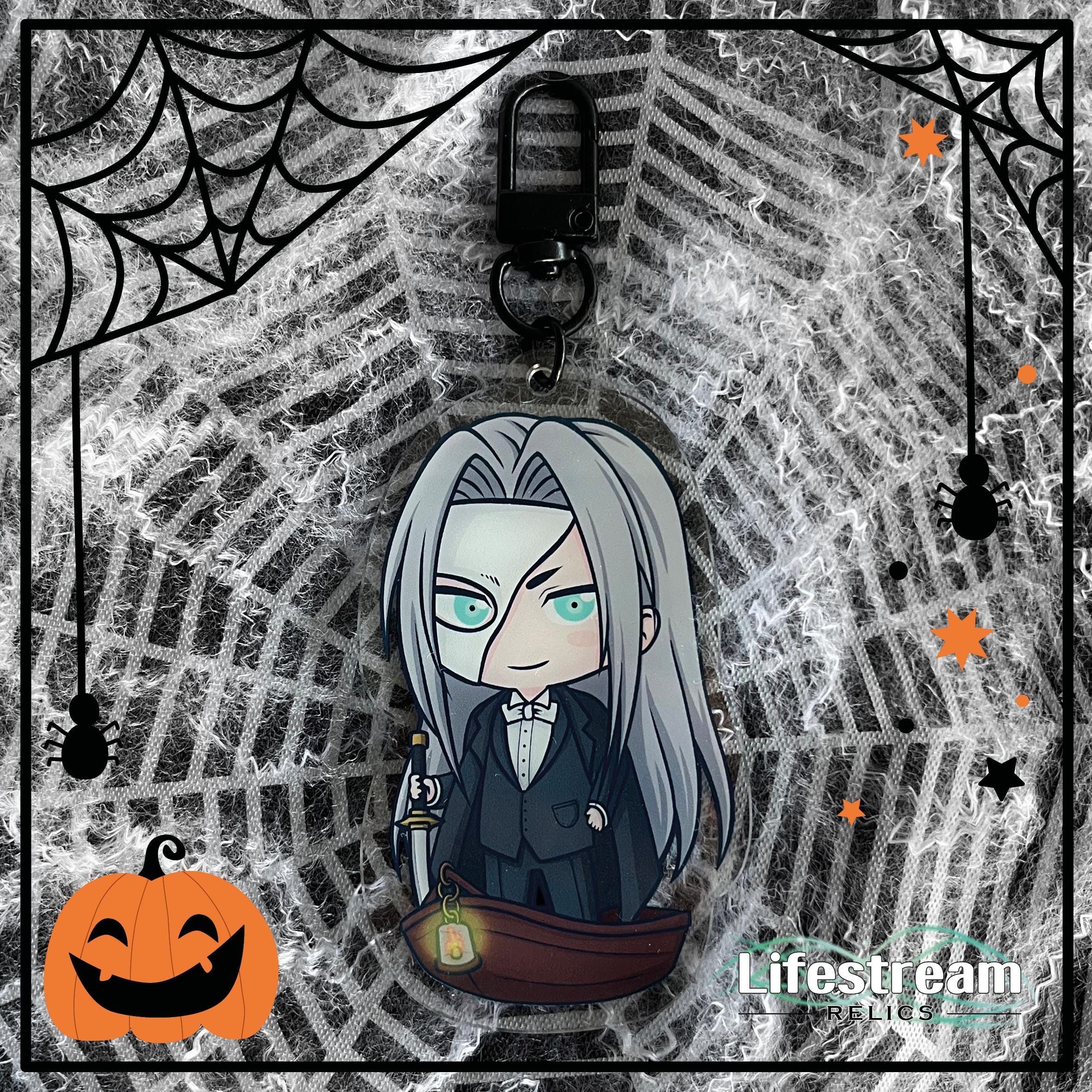 Final Fantasy VII - Acrylic Keychain - Halloween Edition - Cloud, Tifa ...