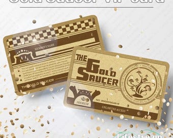 Final Fantasy VII - Gold Saucer VIP Card - Etsy