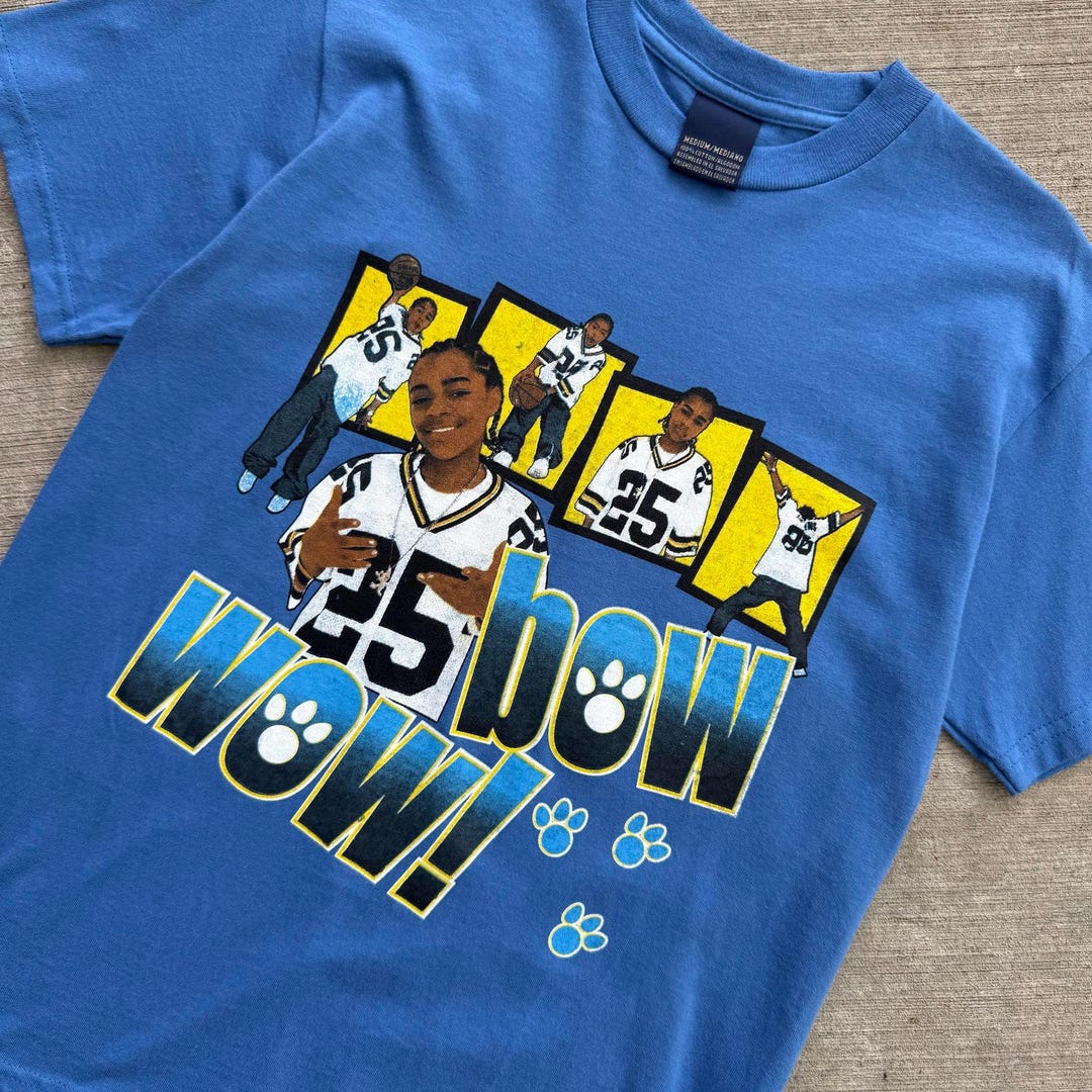 vintage-y2k-lil-bow-wow-puppy-love-dog-paws-blue-graphic-t-shirt-rap