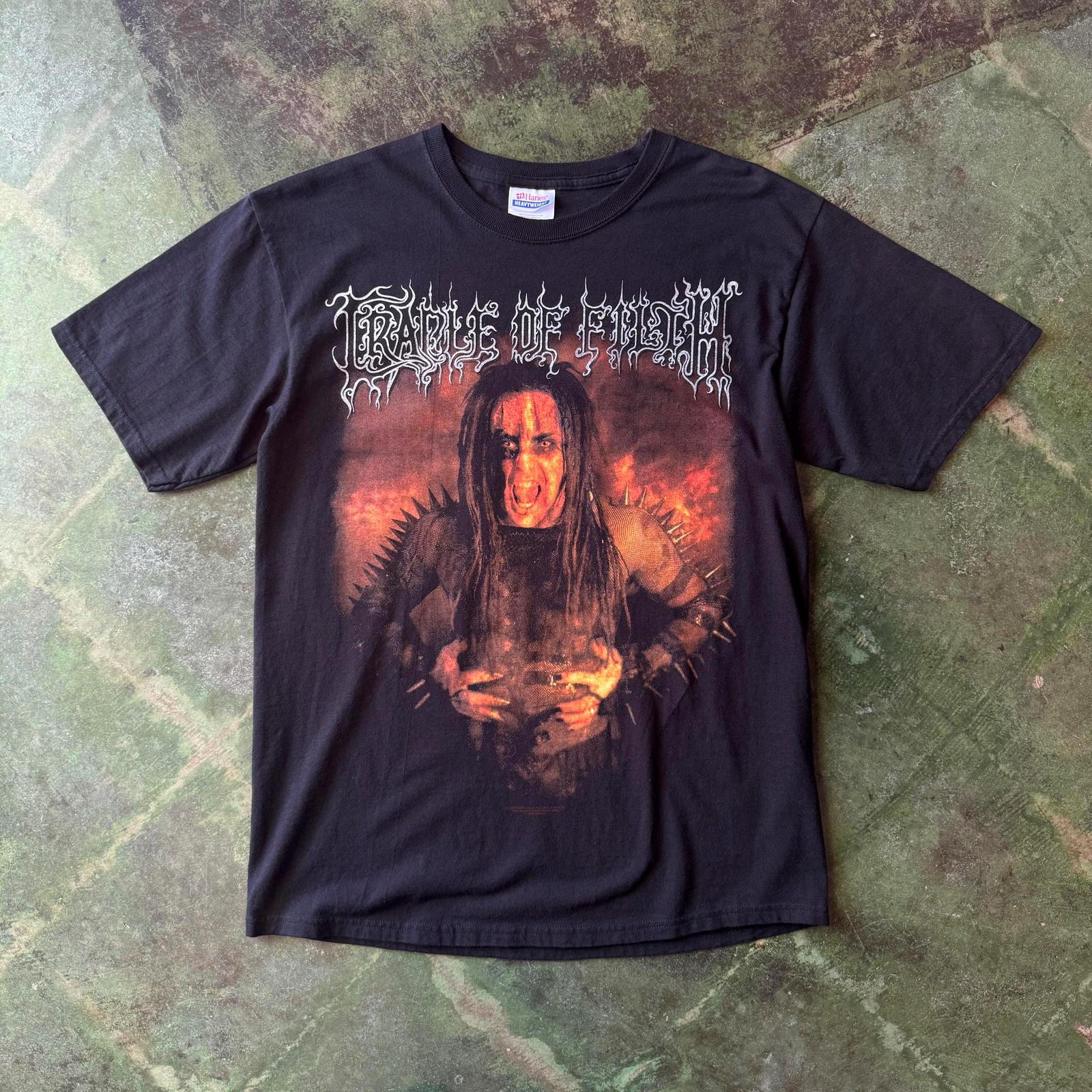 CRADLE OF FILTH Tシャツ　y2k 00s Lサイズ vintage-y2k-early-00s-cradle-