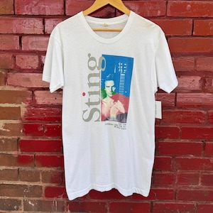VTG 1988 Sting Nothing Like The Sun World Tour Screen Stars World Tour T-shirt