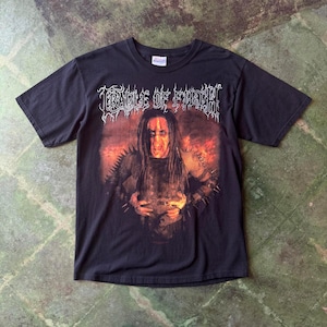 Jahrgang 2007 Wiege des Filth Filth Monger Band Tour T-Shirt Schwarz Medium