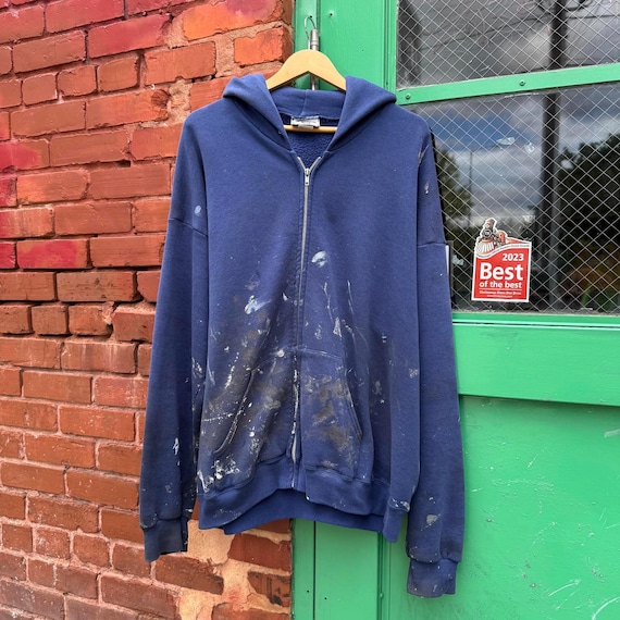 90s Lee ジップアップパーカー　heavy weight 古着 90s USA製 Lee 無地 ソリッド ヘビー ウェイト スウェット