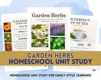 Plan de estudios de educación en casa de Garden Herbs