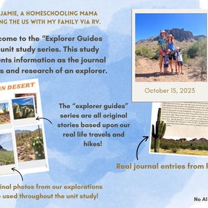 An Explorer's Guide to Life in the Sonoran Desert: Unit Study for ...