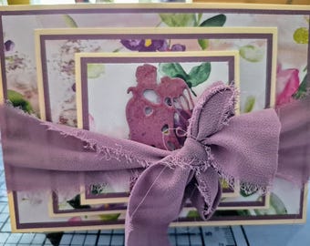 Carte félicitation mariage personnalisable