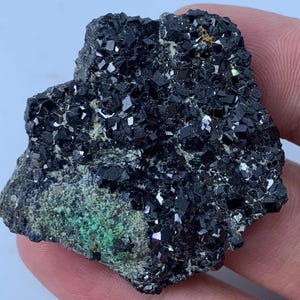 Rare Black Andradite Garnet , 24.3 Grams || Melanite Garnet From Balochistan , Pakistan