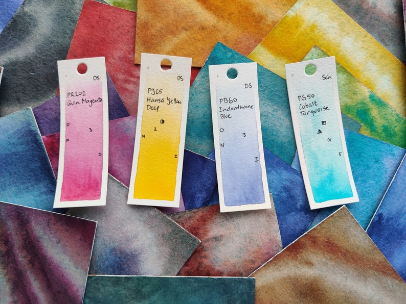 Watercolour Curious: New Year's palette image 4