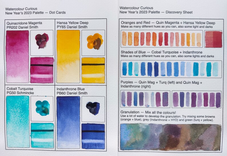 Watercolour Curious: New Year's palette image 2