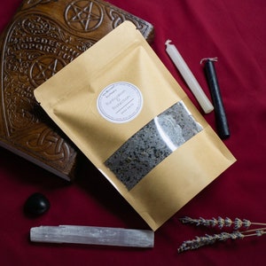 Purification and Protection Magical Herbal Cleansing Ritual Bath Salts (10 ounces)