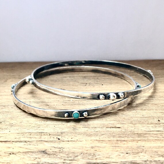 ターコイズ&スターリングシルバーのバングル - Etsy 日本 ターコイズ&スターリングシルバーのバングル - Etsy 日本