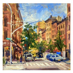 ニューヨークの都市風景画 - アベニュー B/イースト ビレッジ ニューヨークの都市風景画 - アベニュー B/イースト ビレッジ