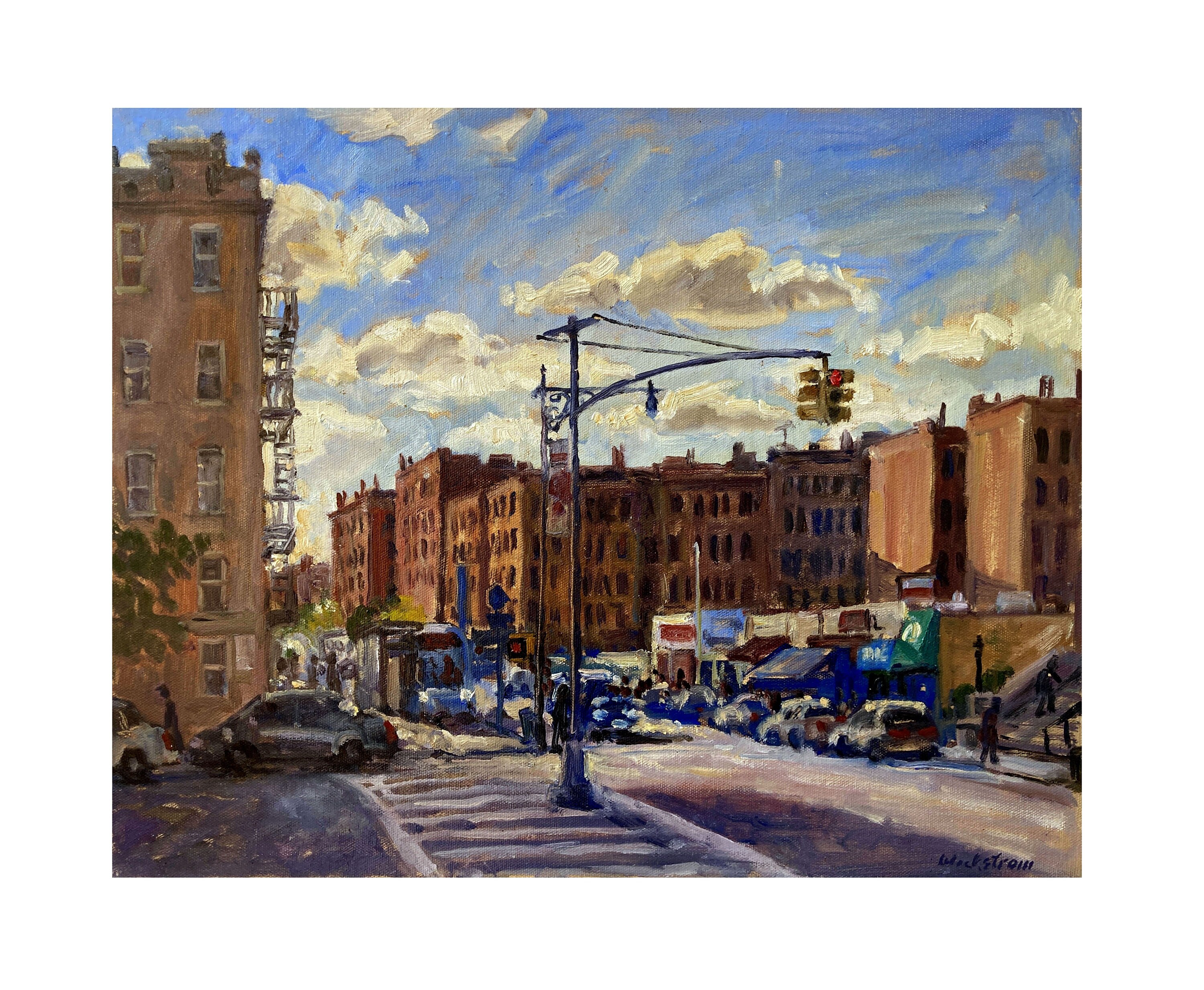 New York Oil Painting From Broadway and Isham/inwood NYC 16x20 Oil on