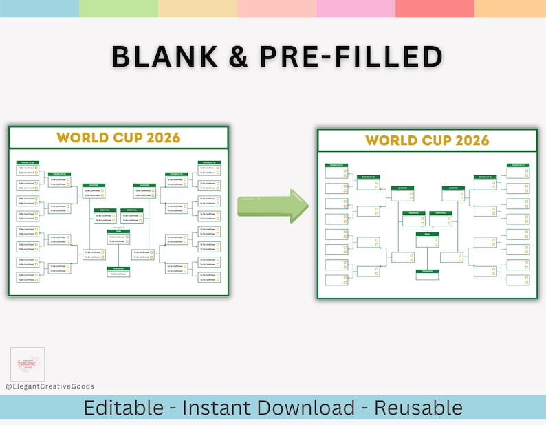 Tableau mural du programme de la Coupe du monde 2026, suivi des matchs