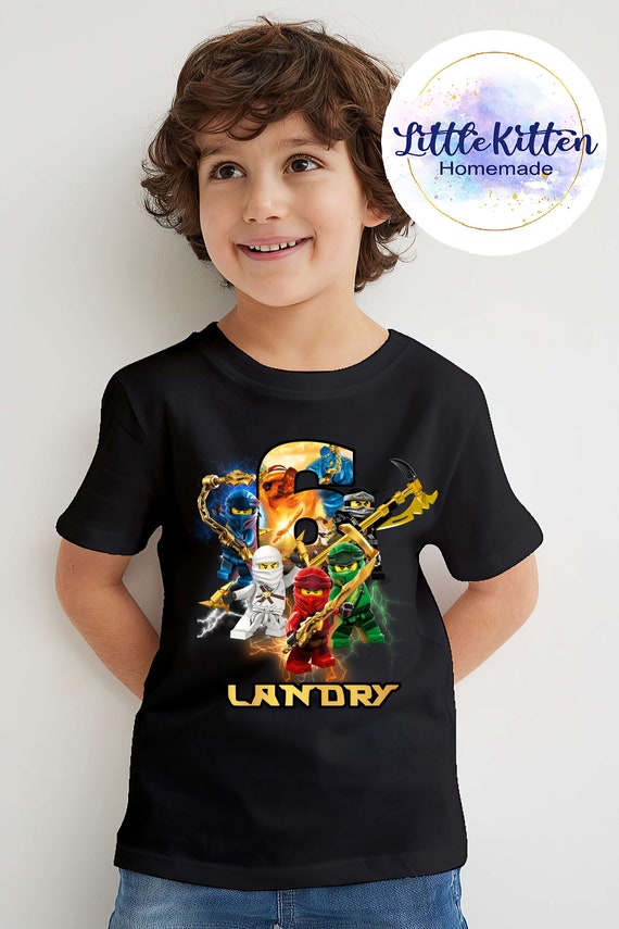Ninja Birthday shirt, Kung Fu Ninja Birthday Family Shirts, Personalize Minecraft Shirt, Birthday Gift Tee, Matching Family Shirts Il_570xn