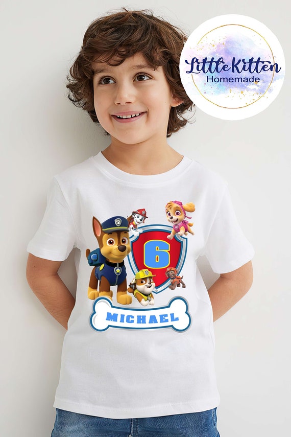 Paw Patrol Birthday shirt, Paw Patrol 