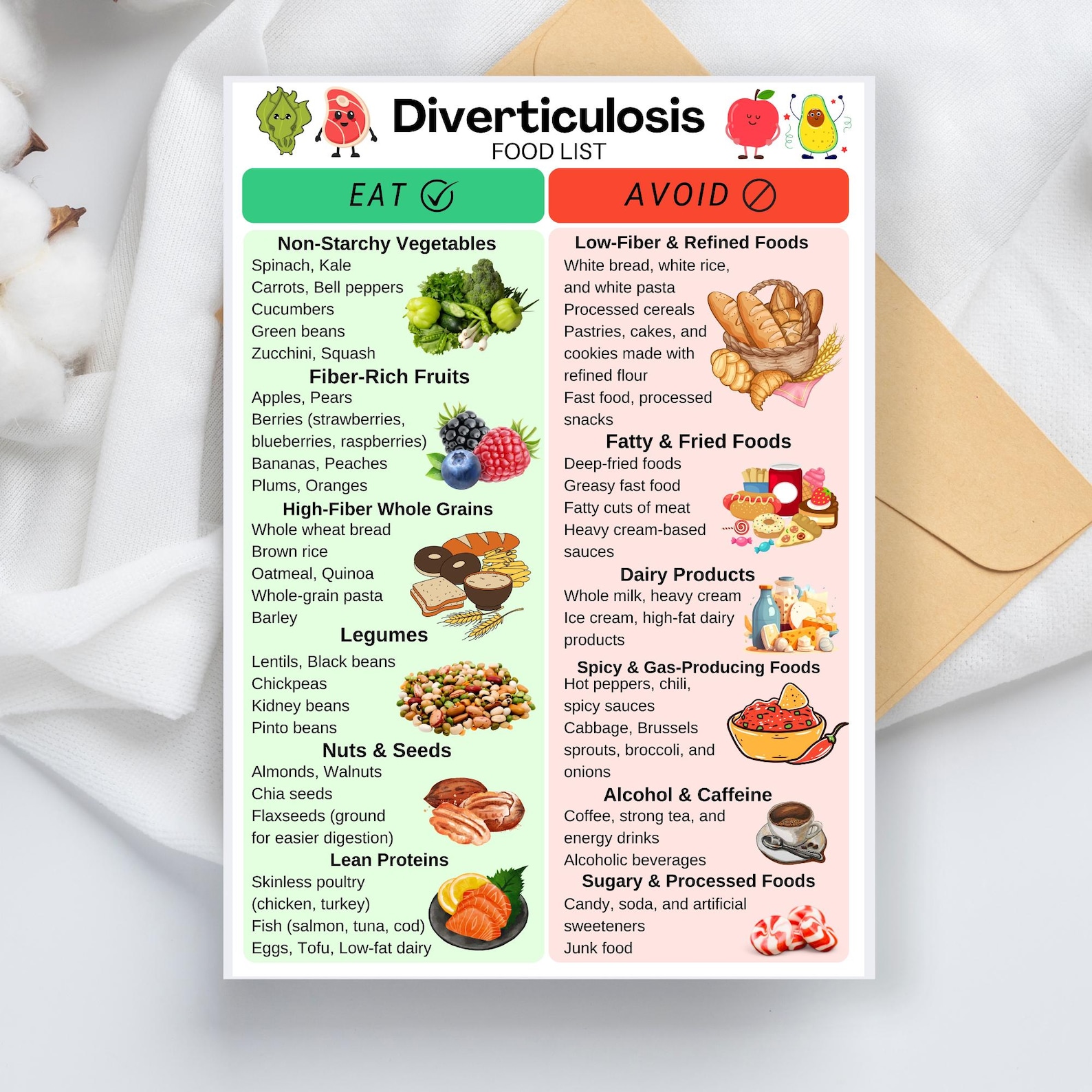 Diverticulosis Food List, Diverticulosis Diet Food List, High Fiber ...