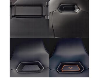Soporte para tablet y teléfono Cupra y Seat para Formentor León Ateca Born Tarraco