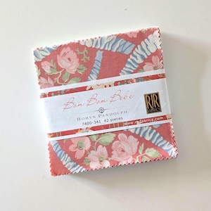BonBon Bebe Charm Pack by Robyn Pandolph for RJR 42 5" Fabric Squares OOP
