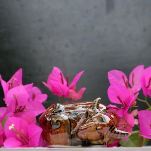Gốm Dung, Ceramic gifts, 12 zodiac animals, Buffalo Ceramics, Buffalo ceramics, art ceramics, home decoration, funny animals,