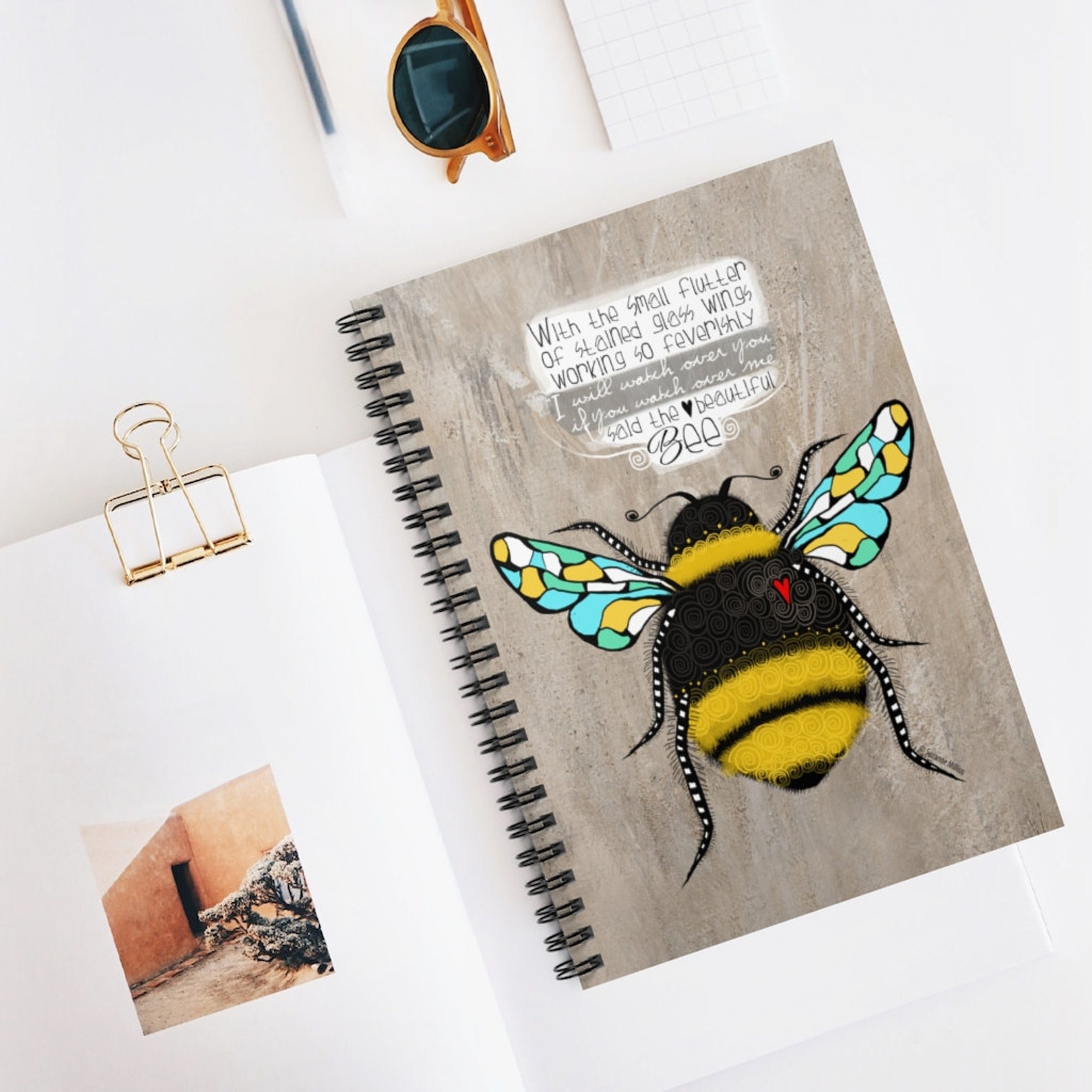 Bee Journal Bee Keeper Bee Notebook Bee Diary Journal With Etsy
