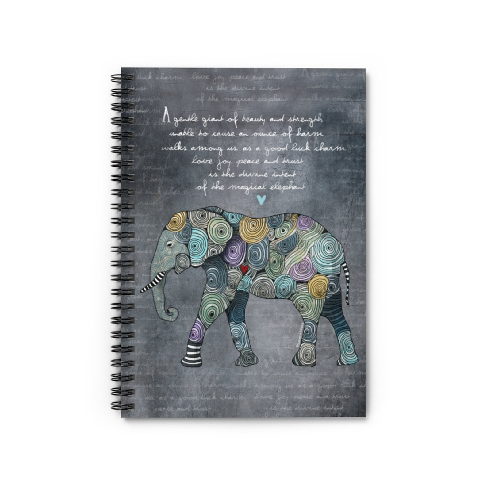 Elephant notebook elephant journal elephant diary gift for Etsy