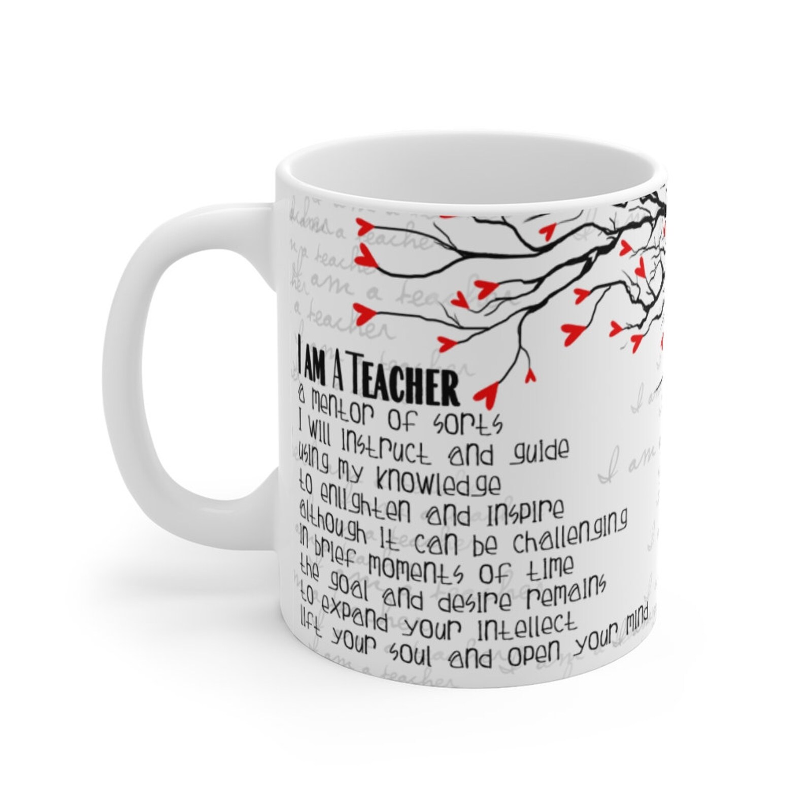 Teacher Cup Teacher Mug I Am a Teacher Coffee Cup Teacher Etsy