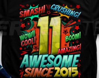 11. Geburtstag Geschenke für Jungen, 11. Geburtstag Shirt für Jungen, 11. Geburtstag Geschenk für Jungen, 11. Geburtstag Geschenk für Jungen, 11. Geburtstag Shirt für Jungen, 11