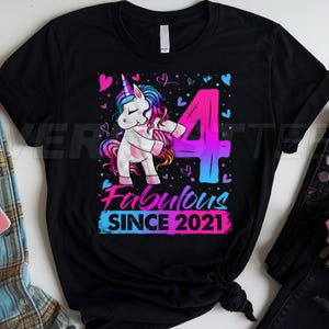 4th Birthday Girl Gifts, 4th Birthday Shirt for Girls, 4 year old birthday girl gift, 4 birthday shirt gifts girls, 4th Birthday Girl Shirt