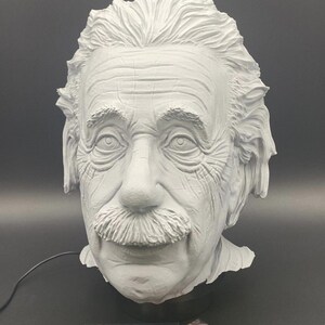 Albert Einstein Wissenschaftler Kopfhörerständer - PC Gamer Display - Geburtstagsgeschenk - Geschenkidee Geburtstag - Weihnachtsgeschenk