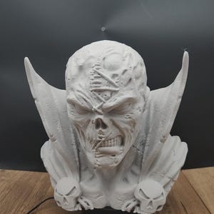 Soporte para auriculares Comic Hell Spawn - Soporte para auriculares Devil Demon - Regalo para él - Regalo para papá - Regalo para gamers - Decoración para sala de juegos - Decoración de escritorio imagen 4